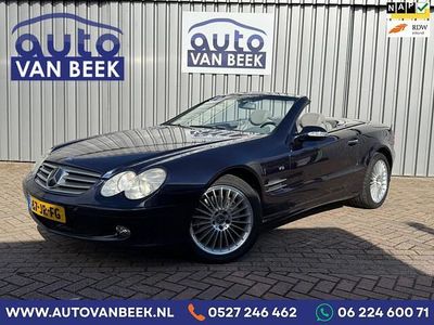 Blauw Occasion 2002 Mercedes SL500 Cabriolet | € 9.950 (Duur)