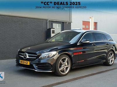 Zwart Occasion 2014 Mercedes C180 Ambition Stationwagen | € 18.999 (Duur)
