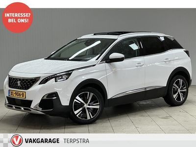 tweedehands Peugeot 3008 1.2 PureTech GT Line Virtual Dashboard/ Elek. Klep/ 18'' LMV/ Panorama-Dak/ 360° Camera/ LED Koplampen/ Keyless/ Lane-Assist./ Dode-Hoek Det./ Grootlicht Assist./ Extra getint glas.