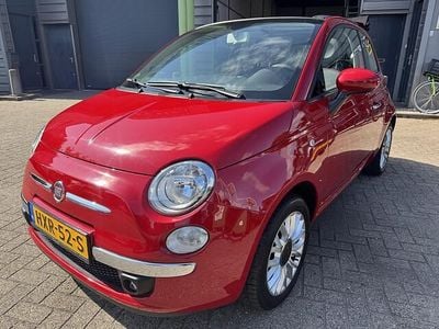 Occasion Fiat 500C Lounge 69 PK (50 kW) 2015 Rood Cabriolet