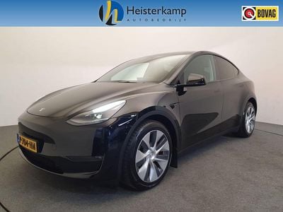 Occasion Tesla Model Y Long Range AWD 378 kW (514 PK) 2021 Zwart SUV