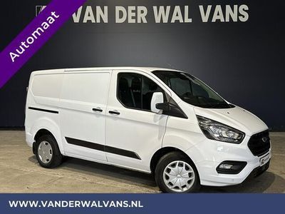 tweedehands Ford Transit Custom 2.0 TDCI 131pk Automaat L1H1 Euro6 ** Airco | Cruisecontrol | LED | Parkeersensoren Voorruitverwarming, Bijrijdersbank