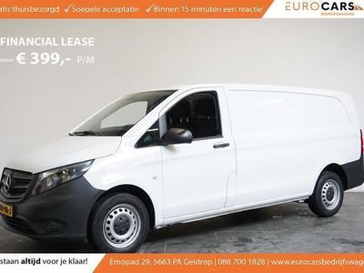 tweedehands Mercedes Vito 116 CDI Extra Lang 3-zits |Airco|Cruise Control|RWD|Laadleng