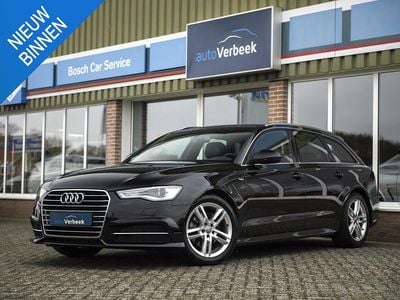 Zwart Gebruikt 2017 Audi A6 S-Line Stationwagen | € 22.990 (Iets duurder)