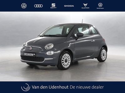 Grijs (metallic) Occasion 2020 Fiat 500 Lounge Hatchback | € 10.750 (Goede deal)