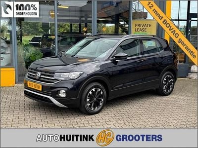 Zwart Gebruikt 2021 VW T-Cross Business SUV | € 23.890 (Eerlijke prijs)