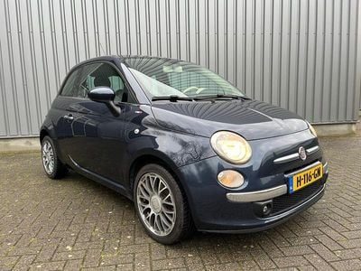 Blauw Gebruikt 2008 Fiat 500 Lounge Hatchback | € 3.950 (Goede deal)