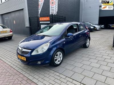 Occasion Opel Corsa Enjoy 80 PK (58 kW) 2008 Blauw Hatchback