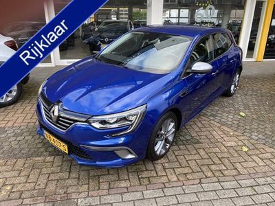 tweedehands Renault Mégane GT Line 1.2 TCe Navigatie Camera Park V/A Lichtm.velgen Leer