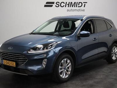 Blauw (metallic) Occasion 2021 Ford Kuga Titanium SUV | € 19.995 (Goede deal)