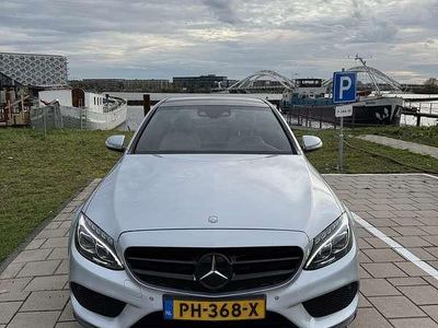 Grijs Occasion 2015 Mercedes C180 Prestige Sedan | € 13.999 (Eerlijke prijs)