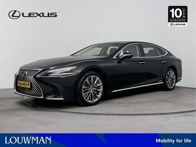 Zwart Gebruikt 2018 Lexus LS500h Executive Line Sedan | € 48.950