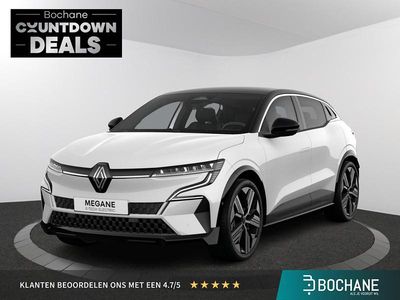 Nieuw Renault Mégane Iconic 161 kW (220 PK) 2025 Blanc glacier + dakkleur noir étoilé (wit mica) SUV