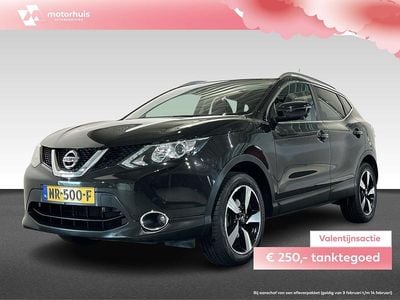 Zwart Occasion 2017 Nissan Qashqai N-Connecta SUV | € 13.895 (Goede deal)