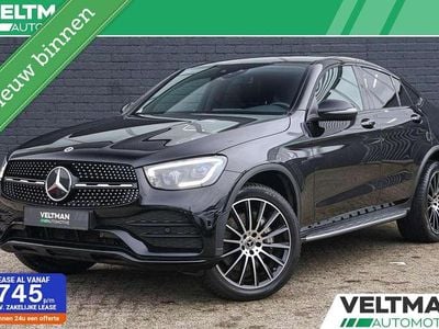 Zwart Gebruikt 2021 Mercedes GLC300e AMG line Coupé | € 46.495 (Eerlijke prijs)