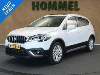 tweedehands Suzuki SX4 S-Cross 1.4 Boosterjet Select Smart Hybrid - ORIGINEEL NEDERLANDSE AUTO - 100% ONDERHOUDEN - LEDEREN BEKLEDING - ELEKTRISCH SCHUIF-/KANTELDAK