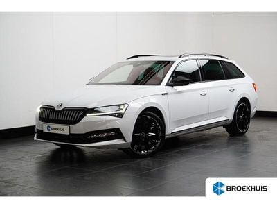Wit Gebruikt 2022 Skoda Superb Business Line Stationwagen | € 28.295 (Eerlijke prijs)