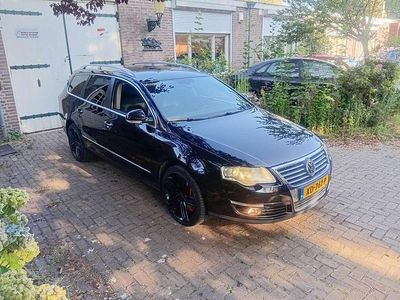Zwart Occasion 2007 VW Passat Comfortline Stationwagen | € 6.500 (Iets duurder)
