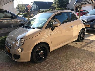 Beige Gebruikt 2014 Fiat 500 Lounge Cabriolet | € 9.750 (Iets duurder)