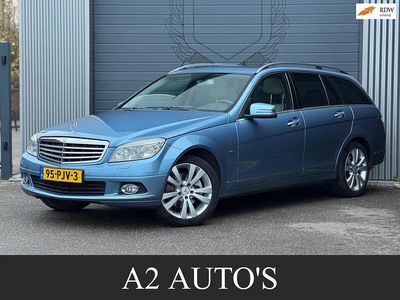 Blauw (metallic) Gebruikt 2009 Mercedes C250 Stationwagen | € 3.750 (Iets duurder)