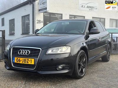 Occasion Audi A3 Sportback Attraction 125 PK (91 kW) 2009 Zwart Hatchback