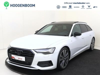 Wit (metallic) Occasion 2022 Audi A6 Basis Stationwagen | € 44.950 (Eerlijke prijs)