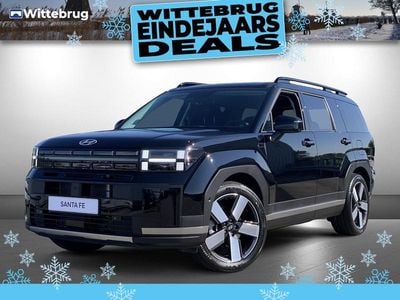 Zwart Nieuw 2025 Hyundai Santa Fe Premium SUV | € 60.885 (Eerlijke prijs)