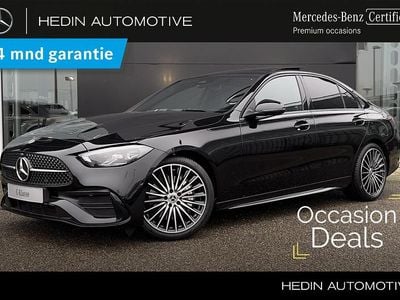 Zwart Occasion 2025 Mercedes C200 AMG line Sedan | € 54.900 (Duur)