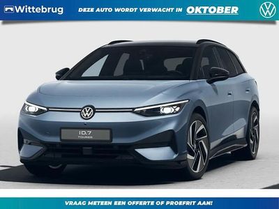 Blauw Nieuw 2025 VW ID.7 Pro Stationwagen | € 56.695 (Eerlijke prijs)