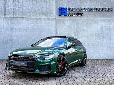 Occasion Audi A6 Competition 368 PK (270 kW) 2021 Audi exclusive sonoma green metallic Stationwagen