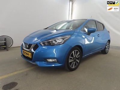 Occasion Nissan Micra N-Connecta 101 PK (74 kW) 2019 Blauw Hatchback
