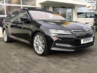 Occasion Skoda Superb LAURIN & KLEMENT 156 PK (114 kW) 2020 Zwart Stationwagen