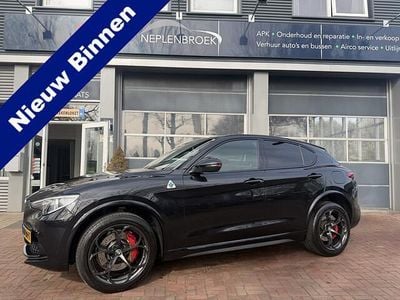 Occasion Alfa Romeo Stelvio Quadrifoglio 511 PK (375 kW) 2018 Zwart (metallic) SUV