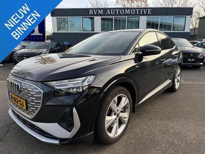 Zwart Gebruikt 2022 Audi Q4 Sportback e-tron S-Line SUV | € 37.770 (Eerlijke prijs)