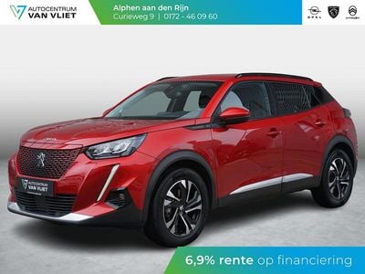 Rood Gebruikt 2021 Peugeot e-2008 Allure SUV | € 18.344 (Eerlijke prijs)