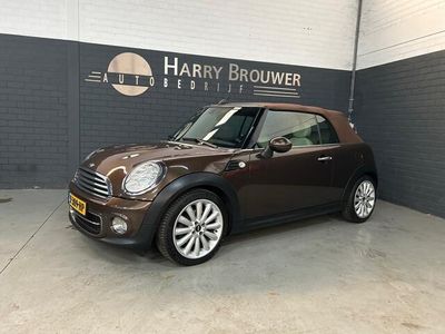 tweedehands Mini Cooper Cabriolet 1.6 Chili perfecte kleurcombinatie. alle boekjes