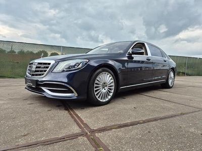 Blauw (metallic) Occasion 2018 Mercedes S560 Premium Plus Sedan | € 69.950