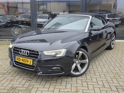 Occasion Audi A5 Cabriolet S-line plus 170 PK (125 kW) 2013 Zwart (metallic) Cabriolet