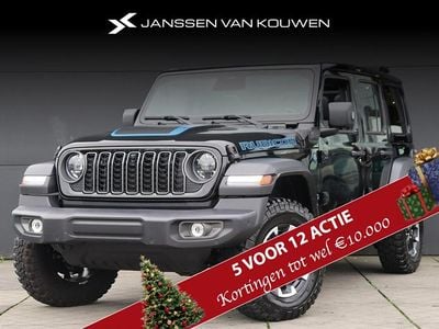 Zwart Nieuw 2025 Jeep Wrangler Unlimited Rubicon SUV | € 82.890 (Eerlijke prijs)