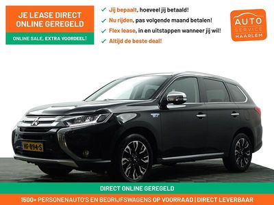 Zwart metallic Gebruikt 2015 Mitsubishi Outlander P-HEV Instyle SUV | € 14.900 (Eerlijke prijs)
