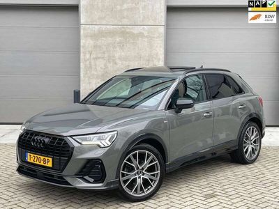 tweedehands Audi Q3 35 TDI 150pk 2019 S-line Grijs PANO CAMERA VOL OPT