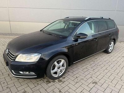 Zwart Gebruikt 2012 VW Passat Highline Stationwagen | € 6.450 (Super prijs)