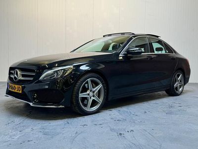 tweedehands Mercedes C200 AMG AUTOMAAT NAVI PANO LED PDC AIRCO CRUISE CONTRO