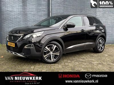 Zwart (metallic) Gebruikt 2019 Peugeot 3008 GT-line SUV | € 18.900 (Goede deal)
