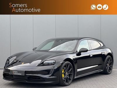 Occasion Porsche Taycan Performance Package 319 kW (435 PK) 2022 Zwart (metallic) Stationwagen
