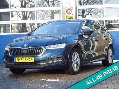 Blauw Occasion 2022 Skoda Octavia Business Line Stationwagen | € 16.450 (Eerlijke prijs)