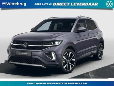 Grijs Nieuw 2025 VW T-Cross R-line Edition SUV | € 35.995 (Iets duurder)