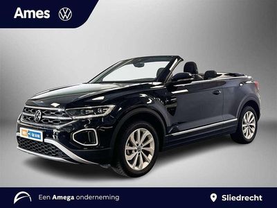 Zwart Gebruikt 2024 VW T-Roc Cabriolet Style Cabriolet | € 36.995 (Super prijs)