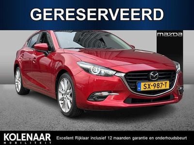 Soul red Occasion 2018 Mazda 3 Hatchback | € 17.895 (Eerlijke prijs)