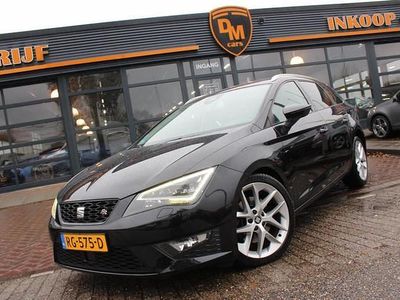 Zwart Occasion 2014 Seat Leon ST FR Stationwagen | € 9.950 (Eerlijke prijs)